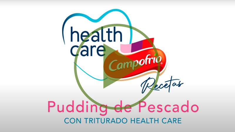 Pudding de Pescado con triturado Health Care