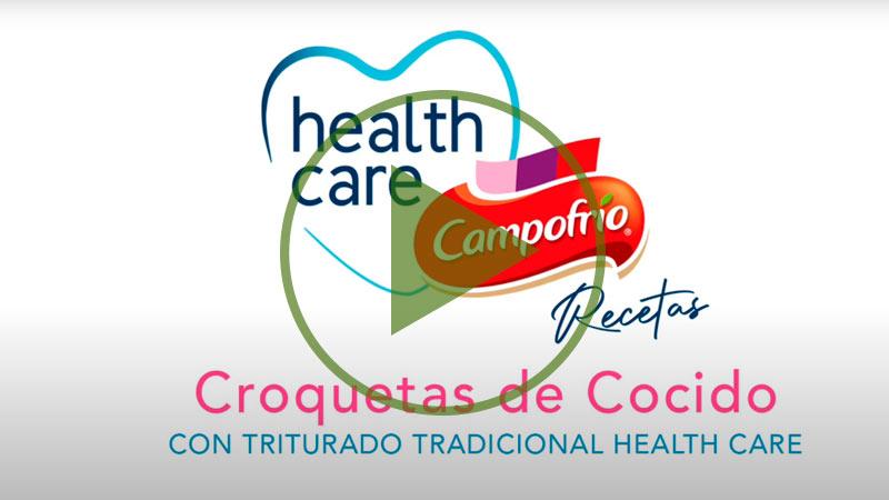 Croquetas de Cocido con triturado tradicional Health Care