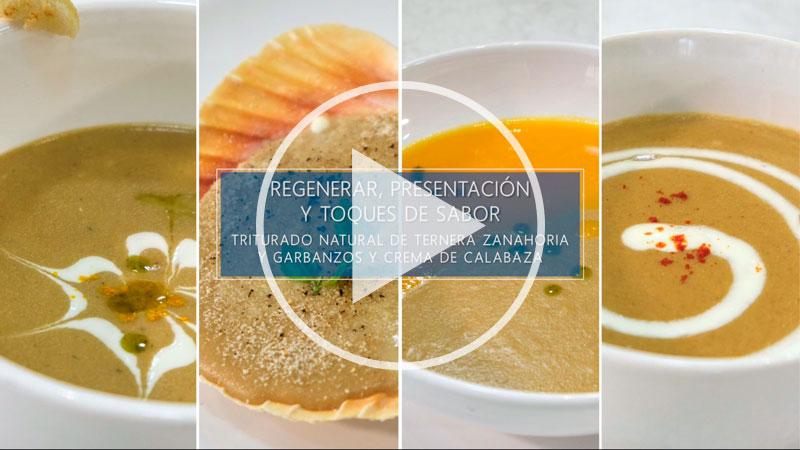 Regenerar, presentación y toques de sabor