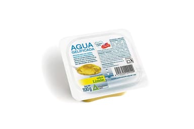Agua Gelificada de Limón