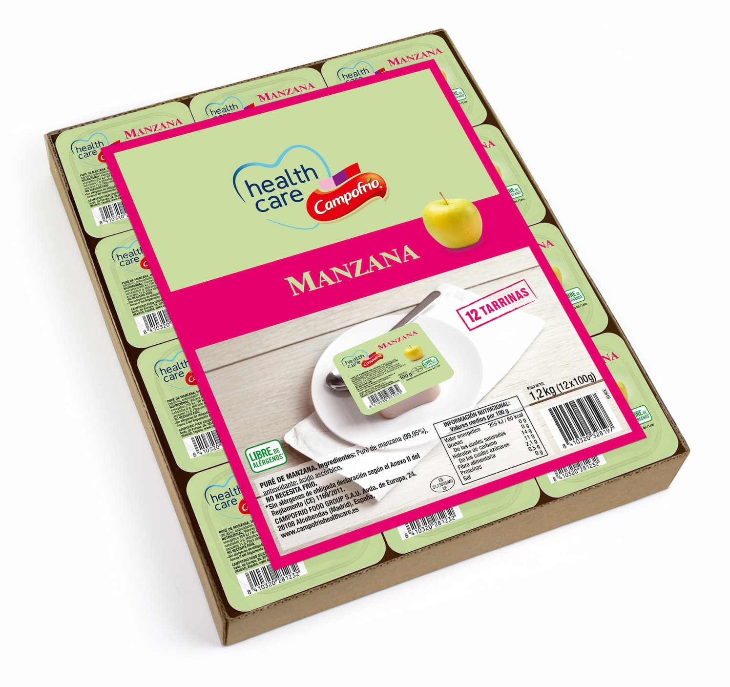 Manzana triturada 100 g low