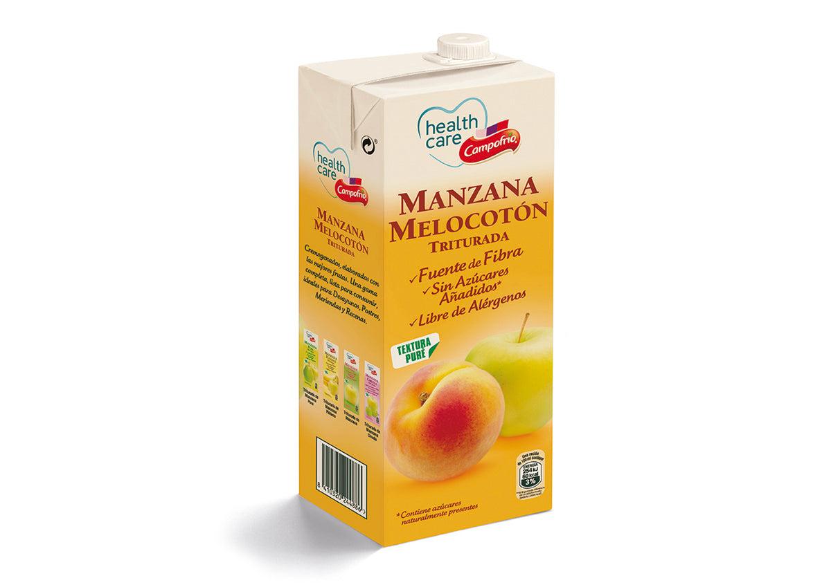 Brick Triturado de manzana y melocotón