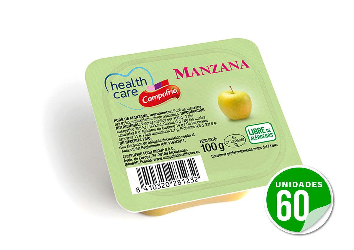 Manzana triturada 100g 60 Ud.